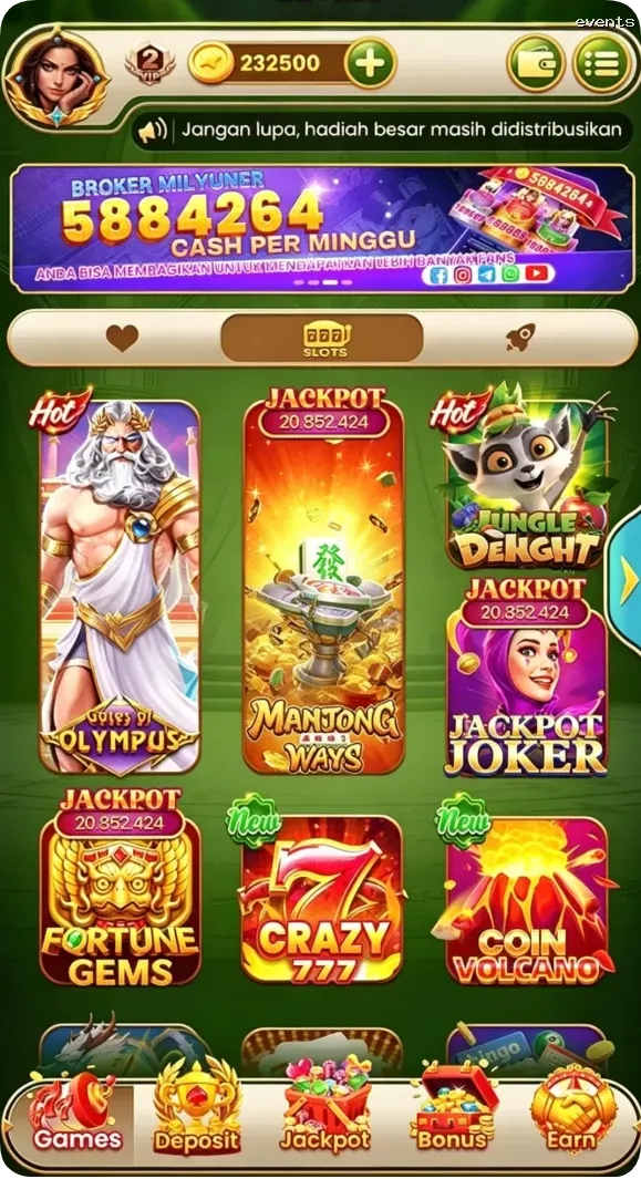 events Preview - Resmi Unduh